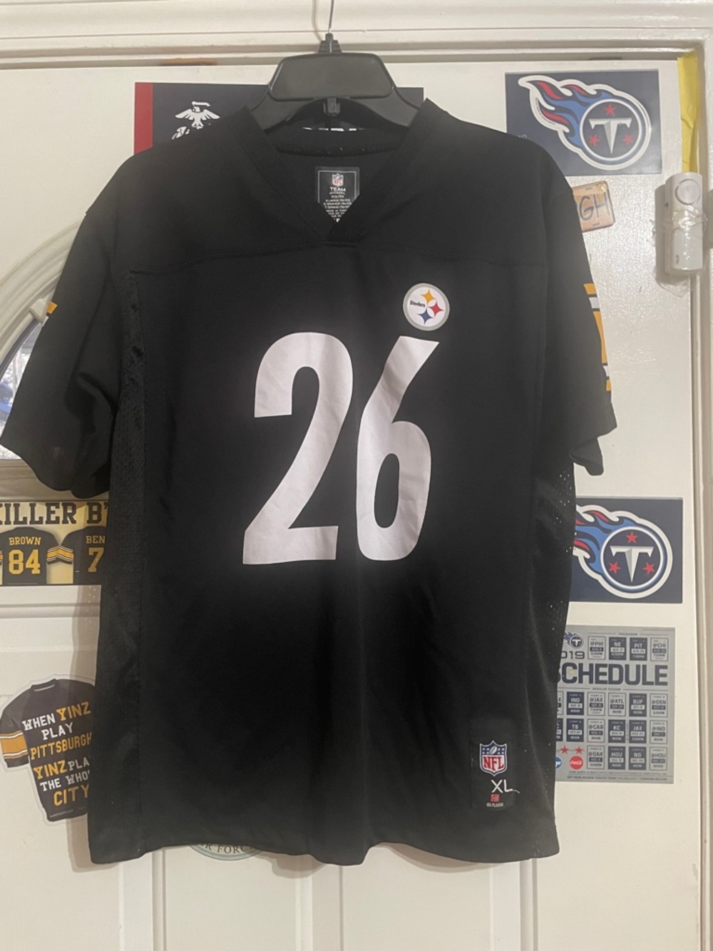 Kids #26 Le’Veon Bell youth Football Jersey - NFL